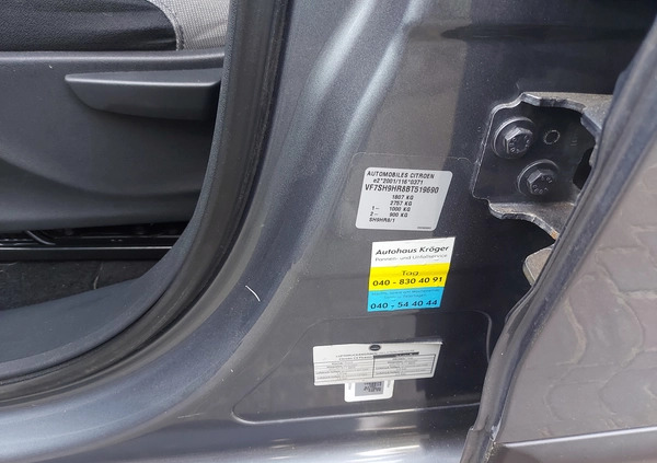 Citroen C3 Picasso cena 21500 przebieg: 165550, rok produkcji 2012 z Libiąż małe 254